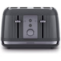 Buy Kenwood,Kenwood Dusk Toaster, 4 Slot Toaster, Reheat, 5 Browning Settings, Defrost and Cancel Functions, Pull Crumb Tray, TFP30.000GY, 1800W, Slate Grey - Gadcet UK | UK | London | Scotland | Wales| Near Me | Cheap | Pay In 3 | Toasters