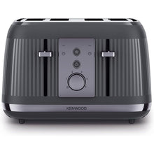 Buy Kenwood,Kenwood Dusk Toaster, 4 Slot Toaster, Reheat, 5 Browning Settings, Defrost and Cancel Functions, Pull Crumb Tray, TFP30.000GY, 1800W, Slate Grey - Gadcet UK | UK | London | Scotland | Wales| Near Me | Cheap | Pay In 3 | Toasters