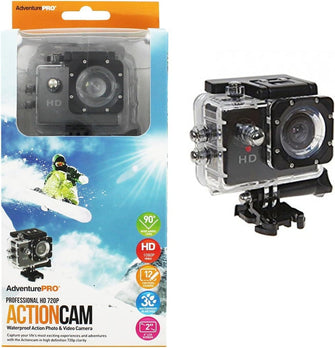 Buy PMS,PMS 922009 Action Cam -  2" LCD Screen, Includes Accessories, 1pc, Black - Gadcet UK | UK | London | Scotland | Wales| Near Me | Cheap | Pay In 3 | Action Camera Cases