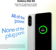 Samsung Galaxy A56 5G Dual SIM, 8GB RAM, 256GB Storage - Unlocked - Awesome Light Grey