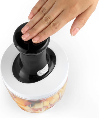 Buy Salter,Salter BW12923EU7 Press Chopper – Manual Hand Dicer for Onion, Pepper, Garlic, Ginger, Herbs, Chillies, Stainless Steel Blade, Non-Slip, Easy to Clean, Compact Storage - Gadcet UK | UK | London | Scotland | Wales| Near Me | Cheap | Pay In 3 | Kitchen & Dining