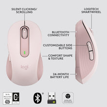 Buy Logitech,Logitech Signature M650 L Full Size Wireless Mouse - For Large Sized Hands, 2-Year Battery, Silent Clicks, Customisable Side Buttons, Bluetooth, for PC/Mac/Multi-Device/Chromebook - Pink - Gadcet UK | UK | London | Scotland | Wales| Near Me | Cheap | Pay In 3 | Keyboard & Mouse