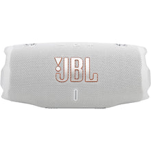 Buy JBL,JBL Charge 6, Wireless Portable Bluetooth Speaker, White | IP68 Waterproof & Drop-Proof, AI Boost, 28Hrs Playtime, Auracast, Built-in Powerbank, Removable Carrying Strap - Gadcet UK | UK | London | Scotland | Wales| Near Me | Cheap | Pay In 3 | Portable Bluetooth Speaker
