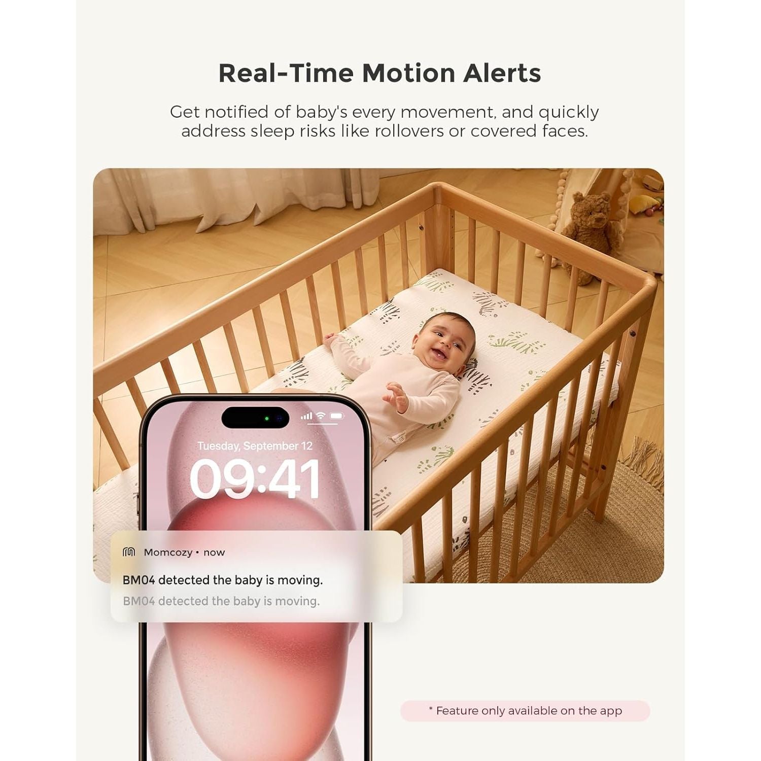 Buy Cashtro Ltd,Momcozy Smart WiFi Baby Monitor – 5" 1080P Screen, Camera & Audio, Motion - Gadcet UK | UK | London | Scotland | Wales| Near Me | Cheap | Pay In 3 | Video Baby Monitor