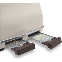 Buy De'Longhi,De'Longhi Icona Vintage 4-Slot Toaster - Reheat, Defrost, One-Side Bagel, 6 Browning Settings, Beige - CTOV4003BG - Gadcet UK | UK | London | Scotland | Wales| Near Me | Cheap | Pay In 3 | Toaster