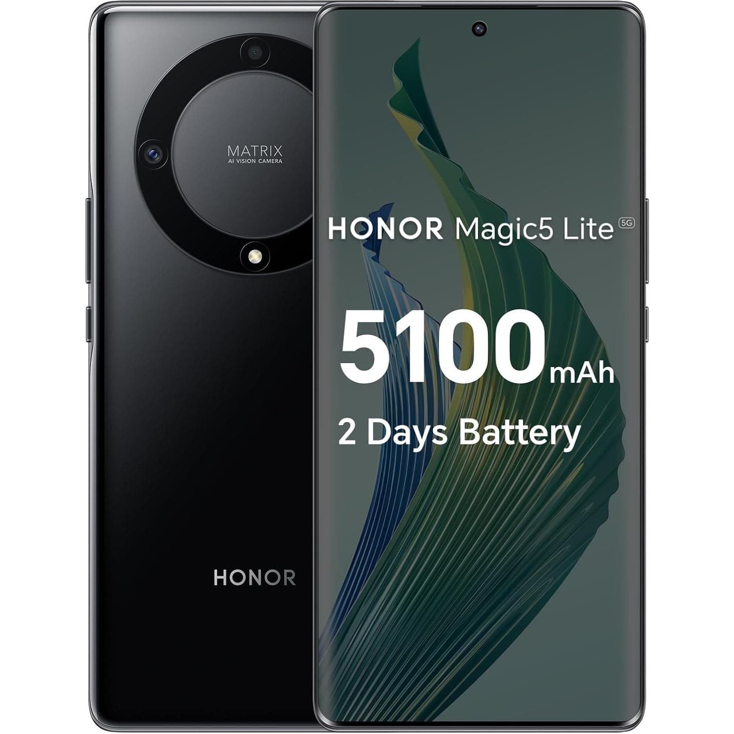 Buy Honor,Honor Magic5 Lite 5G - 256GB Storage - 8GB RAM - Dual Sim - Midnight Black - Unlocked - Gadcet UK | UK | London | Scotland | Wales| Ireland | Near Me | Cheap | Pay In 3 | Mobile Phones