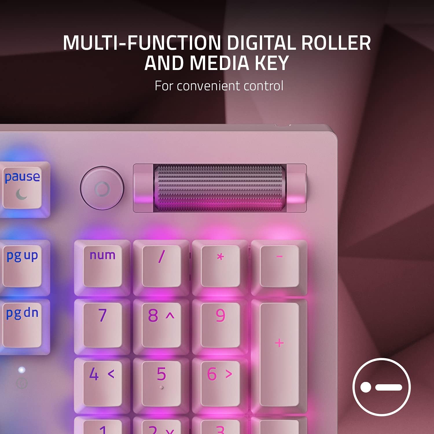 Buy Razer,Razer BlackWidow V3 Mechanical Gaming Keyboard – Green Switch, Doubleshot ABS, Digital Roller, Wrist Rest, US Layout, Quartz Pink - Gadcet UK | UK | London | Scotland | Wales| Near Me | Cheap | Pay In 3 | Keyboards