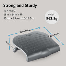 Buy Kensington,Kensington SoleSaver Adjustable Ergonomic Foot Rest – Under Desk, Posture & Orthopedic Relief, Grey (56152) - Gadcet UK | UK | London | Scotland | Wales| Near Me | Cheap | Pay In 3 | Desktop Computers