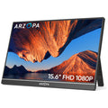 Buy ARZOPA,ARZOPA Portable Monitor, 15.6" 1920×1080 FHD IPS Portable Monitor for Laptop with Kickstand - Gadcet UK | UK | London | Scotland | Wales| Near Me | Cheap | Pay In 3 | Computer Monitor