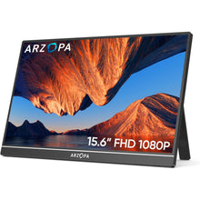 Buy ARZOPA,ARZOPA Portable Monitor – 15.6" FHD 1920×1080 IPS Display with Kickstand - Gadcet UK | UK | London | Scotland | Wales| Near Me | Cheap | Pay In 3 | Computer Monitors