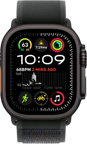 Buy Apple,Apple Watch Ultra 2 GPS + Cellular 49mm - Black Rugged Titanium Case, Sports Watch with Black Sports Straps - Gadcet UK | UK | London | Scotland | Wales| Near Me | Cheap | Pay In 3 | Smart Watches