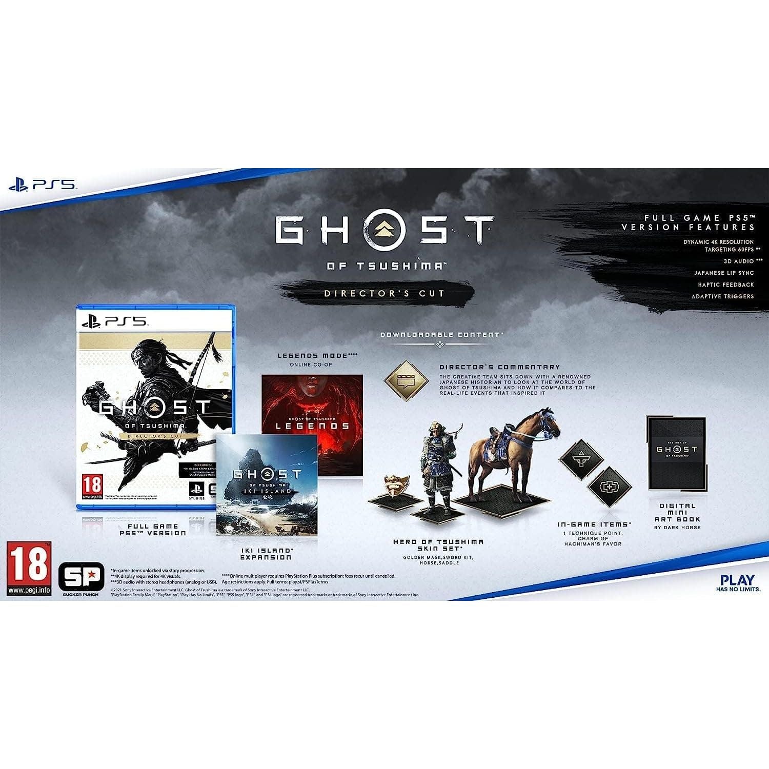 Buy Sony,Ghost of Tsushima: Director’s Cut (PS5) - Gadcet UK | UK | London | Scotland | Wales| Ireland | Near Me | Cheap | Pay In 3 | Video Game Software