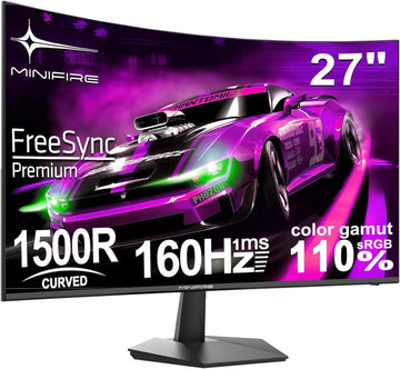 Buy MINIFIRE,MINIFIRE MFG27C1L 27-inch Curved 160Hz Full HD Gaming Monitor - Gadcet UK | UK | London | Scotland | Wales| Near Me | Cheap | Pay In 3 | Gaming Monitor