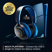Buy SteelSeries,SteelSeries Arctis Nova 7P Wireless PS5 Gaming Headset - Neodymium Drivers, Dual Wireless (PlayStation & Bluetooth), 38H USB-C Battery, Gen2 AI Mic, PS4, PC, Switch, Mobile - Black - Gadcet UK | UK | London | Scotland | Wales| Near Me | Cheap | Pay In 3 | Headphones & Headsets