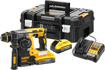 DEWALT DCH273 18v XR Cordless Brushless SDS Plus Hammer Drill 2 x 5ah Li-ion Powerstack