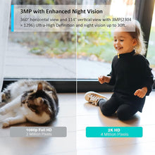 TP-Link Tapo 2K Indoor Security Camera for Baby Monitor, Dog Camera w/  Motion Detection, 2-Way Audio Siren, Night Vision, Cloud & SD Card  Storage(Up