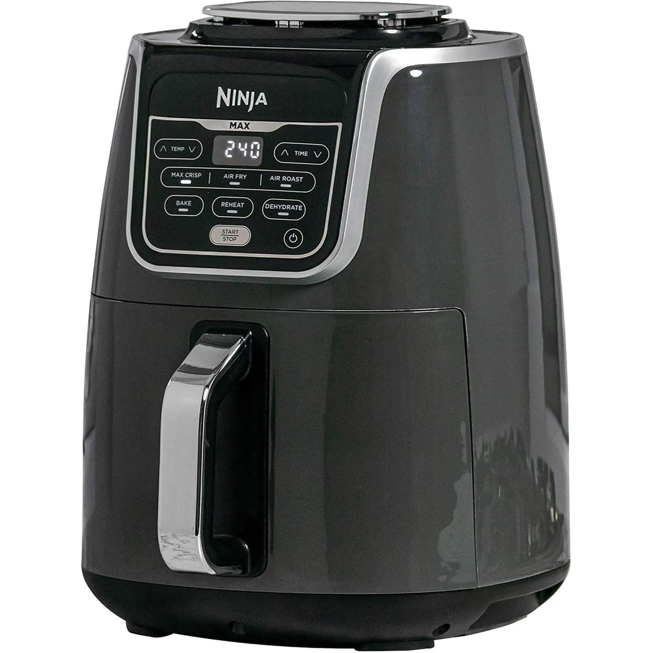 Buy Ninja,Ninja Air Fryer MAX, 5.2L, 6-in-1, Uses No Oil, Air Fry, Max Crisp, Roast, Bake, Reheat, Dehydrate, Family Size, Digital, Cook From Frozen, Non-Stick, Dishwasher Safe Basket, Grey & Black - Gadcet UK | UK | London | Scotland | Wales| Near Me | Cheap | Pay In 3 | Kitchen Appliances