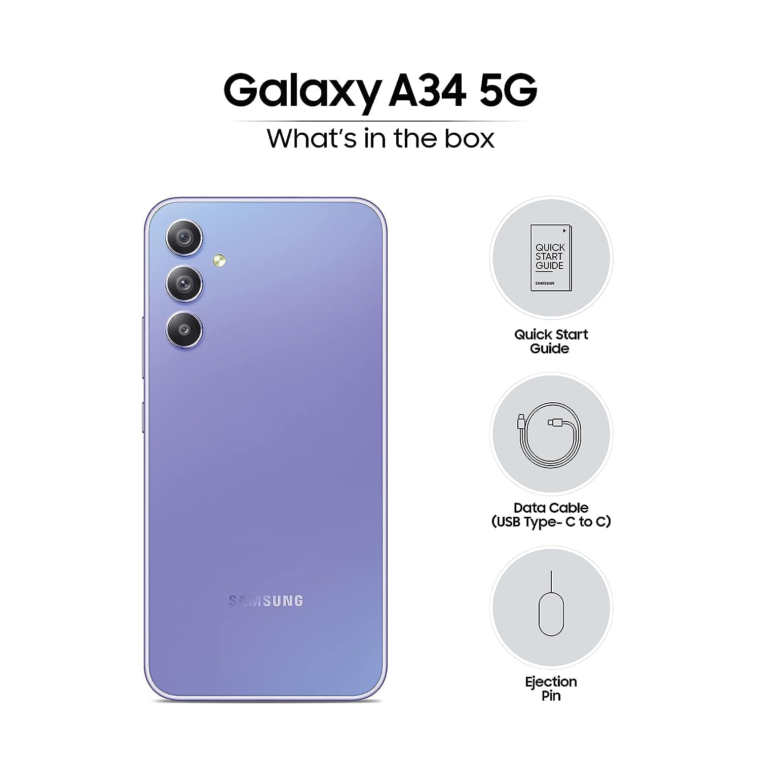 Buy Samsung,Samsung Galaxy A34 5G - 128GB Storage - 6GB RAM - Dual Sim - Awesome Violet - Unlocked - Gadcet UK | UK | London | Scotland | Wales| Ireland | Near Me | Cheap | Pay In 3 | Mobile Phones