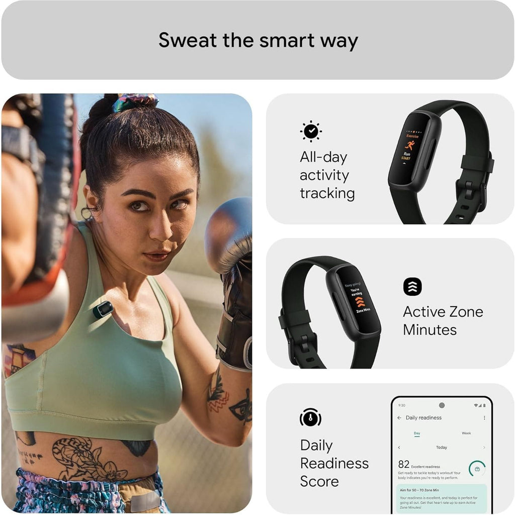 Google Fitbit Inspire 3 Activity Tracker – 6-Month Premium Membership ...