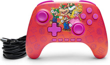 PowerA Advantage Wireless Controller for Nintendo Switch 2 - Mario Friends, Officially Licensed, Hall Effects, Mappable Buttons, Pro Controller, C Button, Motion Controls