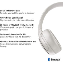 Buy Panasonic,Panasonic RB-M700BE-C  - Deep Bass Wireless Overhead Headphones with Active Noise Cancelling - Cream - Gadcet UK | UK | London | Scotland | Wales| Ireland | Near Me | Cheap | Pay In 3 | Headphones