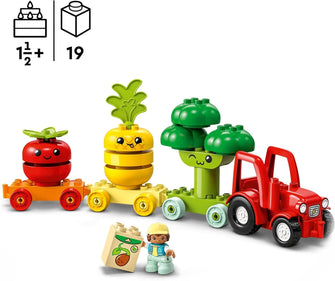 Buy LEGO,LEGO 10982 DUPLO My First Fruit and Vegetable Tractor Toy, Stacking and Colour Sorting Toys for Babies and Toddlers aged 1 .5-3 Years Old, Educational Early Learning Set - Gadcet UK | UK | London | Scotland | Wales| Ireland | Near Me | Cheap | Pay In 3 | Toys