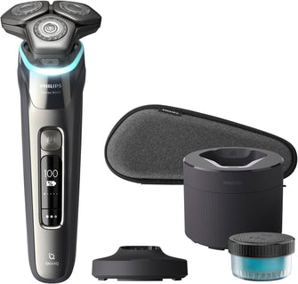 Buy Philips,Philips UK Kitchen and Home Shaver Series 9000 with Skin IQ Technology, Wet & Dry Electric Shaver with Pressure Guard Sensor, Dual Steel Precision Blades on 360-D Flexing heads, S9987/55 - Gadcet UK | UK | London | Scotland | Wales| Ireland | Near Me | Cheap | Pay In 3 | Hair Clippers & Trimmers