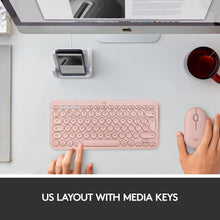 Buy Logitech,Logitech K380 Multi-Device Bluetooth Keyboard for Mac with Compact Slim Profile, Easy-Switch up to 3 Devices, Scissor Keys, 2 Year Battery, macOS/iOS/iPadOS, QWERTY UK English Layout - Rose - Gadcet  | UK | London | Scotland | Wales| Near Me | Cheap | Pay In 3 | Keyboard & Mouse