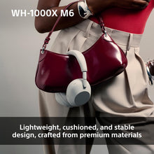 Sony WH-1000XM6 Wireless Noise Cancelling Over-Ear Headphones – Sandstone, Hi-Res Audio, 30-Hour Battery
