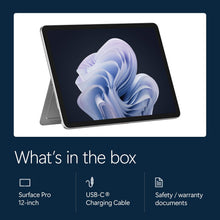 Microsoft Surface Pro 12" – Snapdragon X Plus, 8GB RAM, 256GB SSD