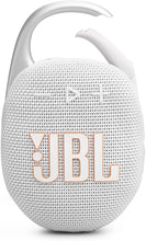 JBL Clip 5 White Bluetooth Speaker