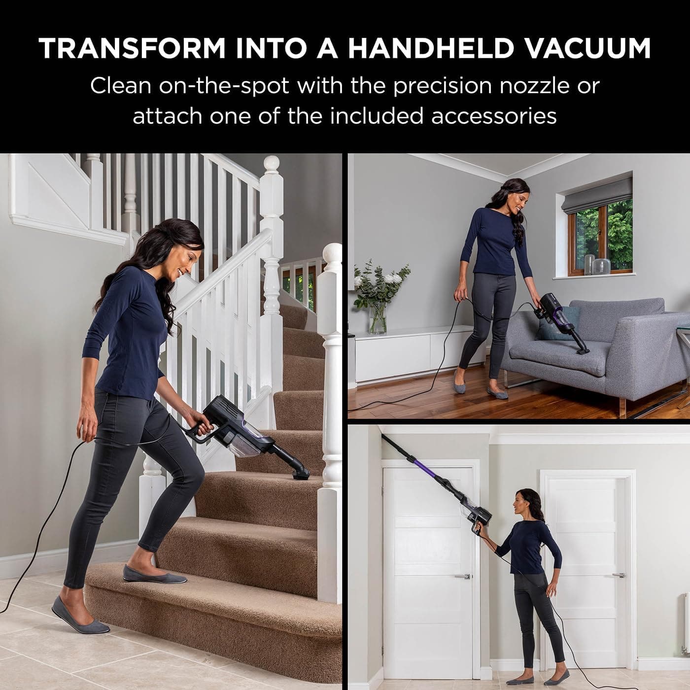 Buy Shark,Shark Corded Stick Vacuum Cleaner [HZ500UK] Anti Hair Wrap, Purple - Gadcet UK | UK | London | Scotland | Wales| Near Me | Cheap | Pay In 3 | Vacuums