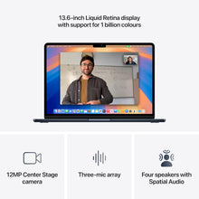Apple MacBook Air 13" (2025, M4) – 16GB RAM, 256GB SSD, Liquid Retina Display, Midnight