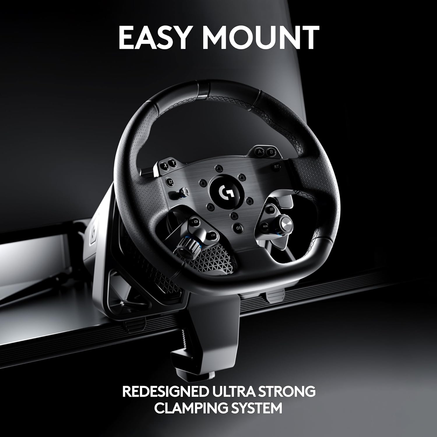 Buy Logitech,Logitech G Pro Racing Wheel - Direct Drive 11 Nm Force, Magnetic Gear Shift Paddles, 100 Kg Load Cell Brake, Pro Racing Pedals - PC, Black - Gadcet UK | UK | London | Scotland | Wales| Near Me | Cheap | Pay In 3 | Game Racing Wheels