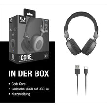 Buy Fresh 'n Rebel,Fresh 'n Rebel Code Core Bluetooth Headphones - On-Ear, Wireless, 30 Hours Playtime, Microphone, Voice Assistant, Volume Control, Play/Pause Buttons, Foldable, Storm Grey - Gadcet UK | UK | London | Scotland | Wales| Near Me | Cheap | Pay In 3 | Headphones & Headsets