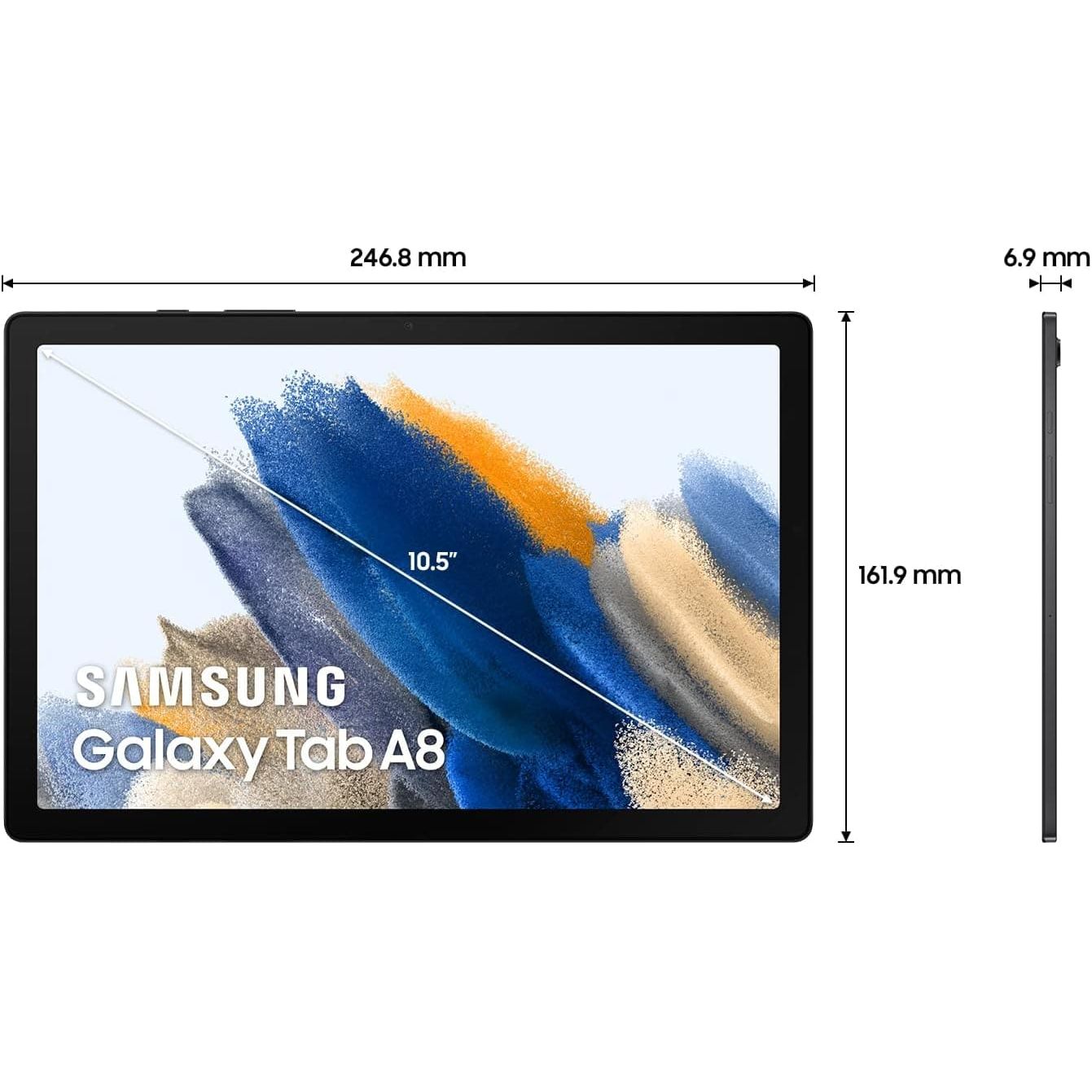Buy Samsung,Samsung Galaxy Tab A8 SM X200 (10.5", 64GB, Wi-Fi) Tablet - Graphite - Gadcet.com | UK | London | Scotland | Wales| Ireland | Near Me | Cheap | Pay In 3 | Tablet Computers