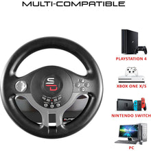 Buy SUPERDRIVE,Subsonic Superdrive SV250 Racing Steering Wheel with Pedals & Shift Paddles for Nintendo Switch, PS4, Xbox One, and PC - Gadcet UK | UK | London | Scotland | Wales| Near Me | Cheap | Pay In 3 | Steering Wheel