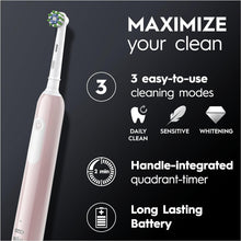Buy Oral-B,Oral-B Pro 1 Electric Toothbrush With 3D Cleaning - 2 Pin UK Plug, Pink - Gadcet.com | UK | London | Scotland | Wales| Ireland | Near Me | Cheap | Pay In 3 | Health Care