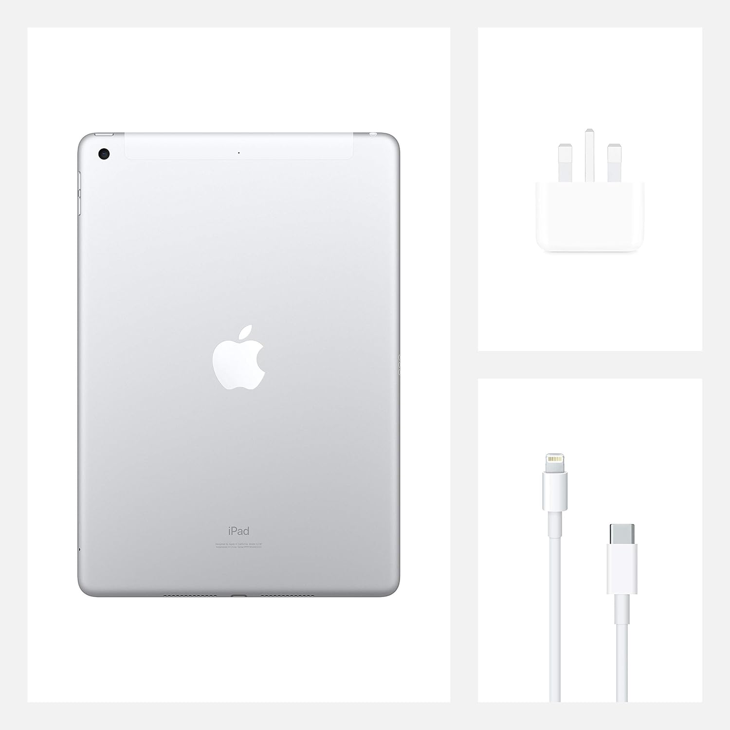 Buy Apple,Apple iPad 8th Gen (A2270) 10.2" 32GB - Silver, Wi-Fi - Gadcet UK | UK | London | Scotland | Wales| Near Me | Cheap | Pay In 3 | Tablet Computers