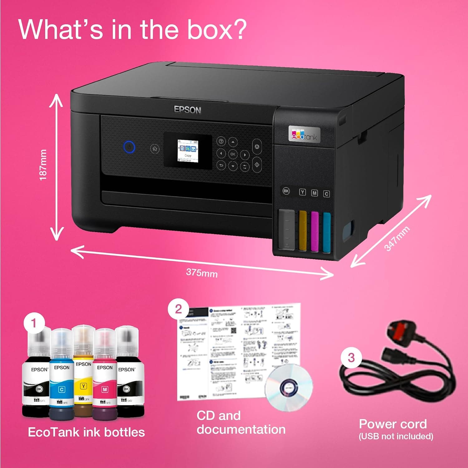 Buy Epson,Epson EcoTank ET-2850 Wireless Inkjet Printer - Gadcet UK | UK | London | Scotland | Wales| Ireland | Near Me | Cheap | Pay In 3 | Printers, Copiers & Fax Machines