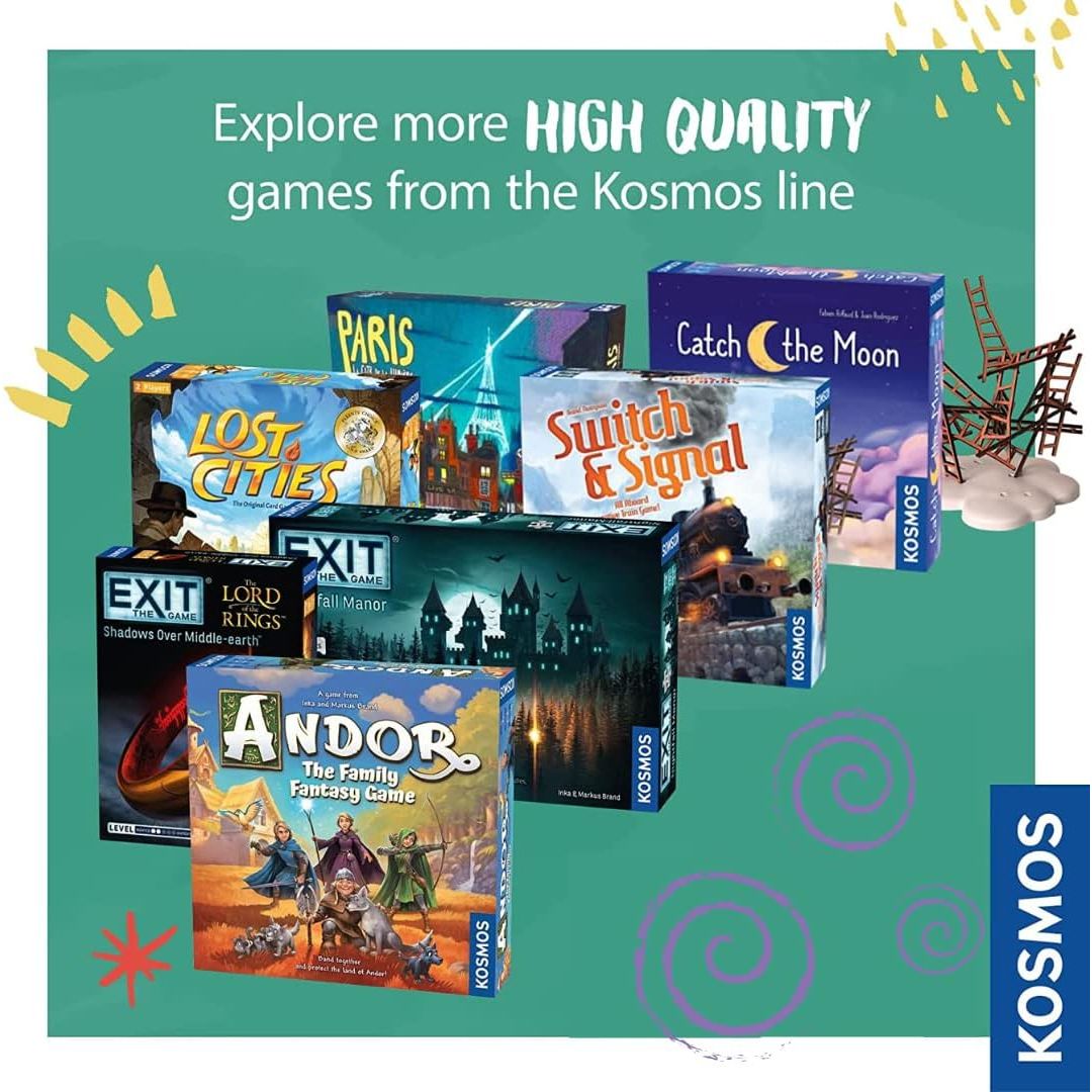 Buy KOSMOS,Thames & Kosmos Adventure Games: The Gloom City File – Cooperative Mystery Card Game (1–4 Players, Age 16+) - Gadcet UK | UK | London | Scotland | Wales| Near Me | Cheap | Pay In 3 | Card Games