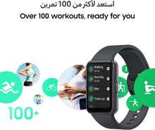 Samsung Galaxy Fit3 – Light & Sleek Fitness Band, 13-Day Battery, 100+ Exercises, Sleep Tracking, Dark Gray (Black)