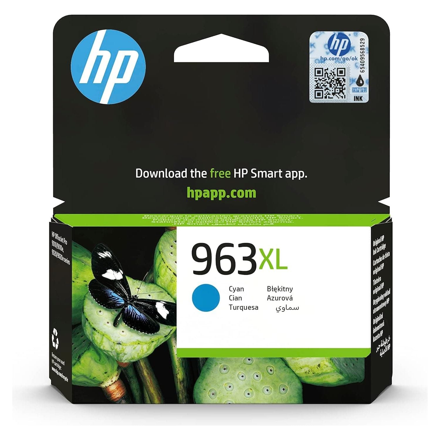Buy HP,HP 3JA27AE 963XL High Yield Original Ink Cartridge, Cyan, Single Pack - Gadcet UK | UK | London | Scotland | Wales| Ireland | Near Me | Cheap | Pay In 3 | Toner & Inkjet Cartridges