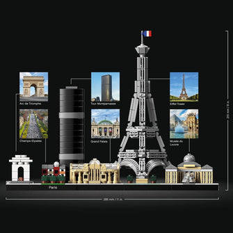 Buy LEGO,LEGO Architecture Paris Skyline Building Set 21044 - Gadcet UK | UK | London | Scotland | Wales| Ireland | Near Me | Cheap | Pay In 3 | Toys & Games