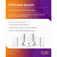 Buy Aruba,HPE Networking Instant On AP22D WiFi 6 Access Point – 2x2 Indoor Wireless, Smart Mesh Support, Single-Room Coverage (S1U77A) [Power Source Not Included] - Gadcet UK | UK | London | Scotland | Wales| Near Me | Cheap | Pay In 3 | Network Cards & Adapters