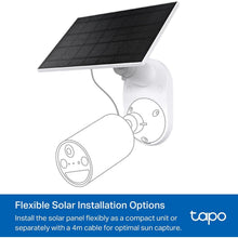 Buy Tapo,Tapo Solar Panel, Flexibly Installed and Angle Adjustment, High-Efficiency 45min Solar Charging for Full Day Usage, IP65 Weatherproof, Works with All Tapo Battery-powered cameras (Tapo A201) - Gadcet UK | UK | London | Scotland | Wales| Near Me | Cheap | Pay In 3 | Batteries