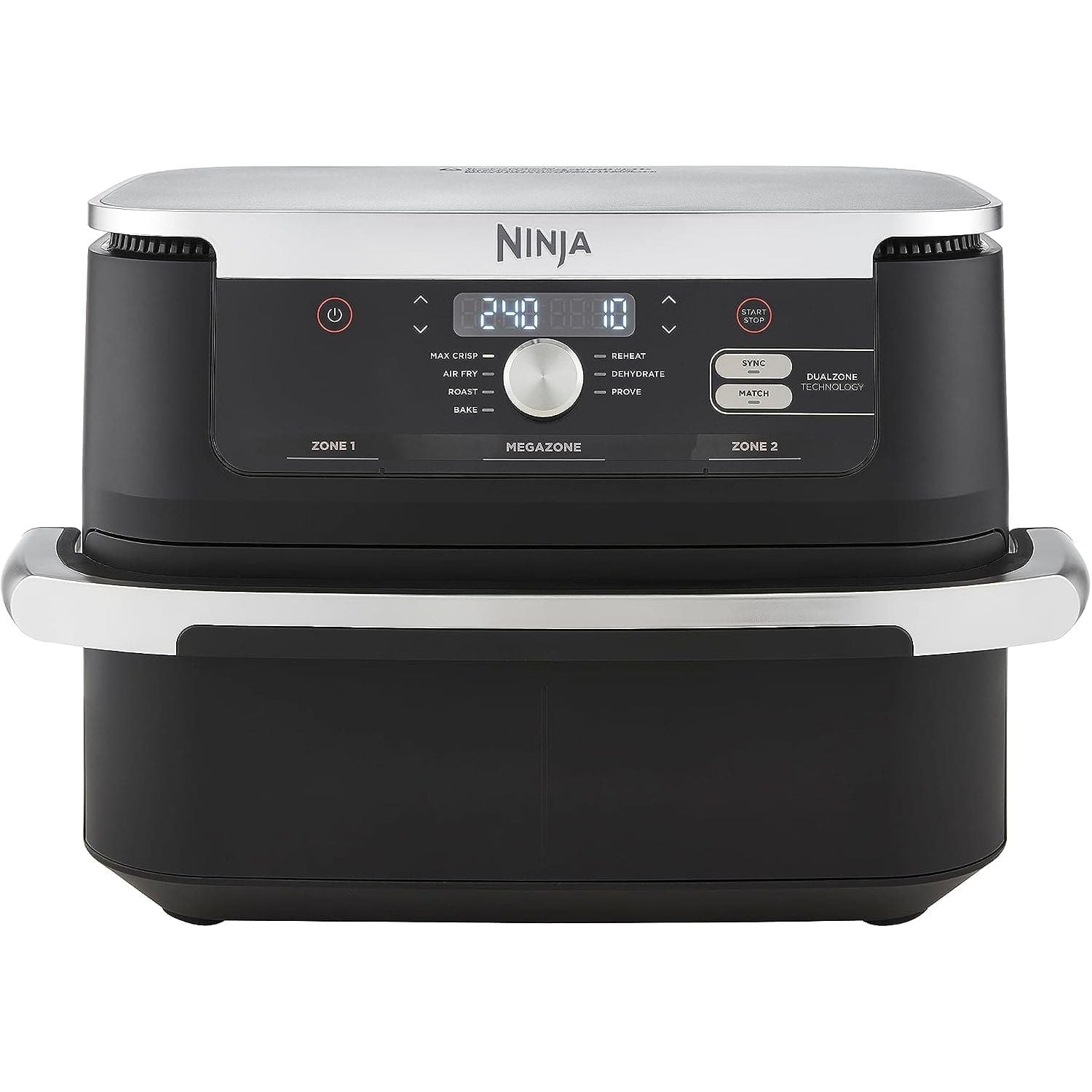 Buy Ninja,Ninja Foodi FlexDrawer Air Fryer, Dual Zone with Removable Divider, Large 10.4L Drawer, 7-in-1, Air-Fryer Uses No Oil, Air Fry, Roast, Bake, Max Crisp, Non-Stick Dishwasher Safe Parts, Black AF500UK - Gadcet UK | UK | London | Scotland | Wales| Near Me | Cheap | Pay In 3 | Air Fryers