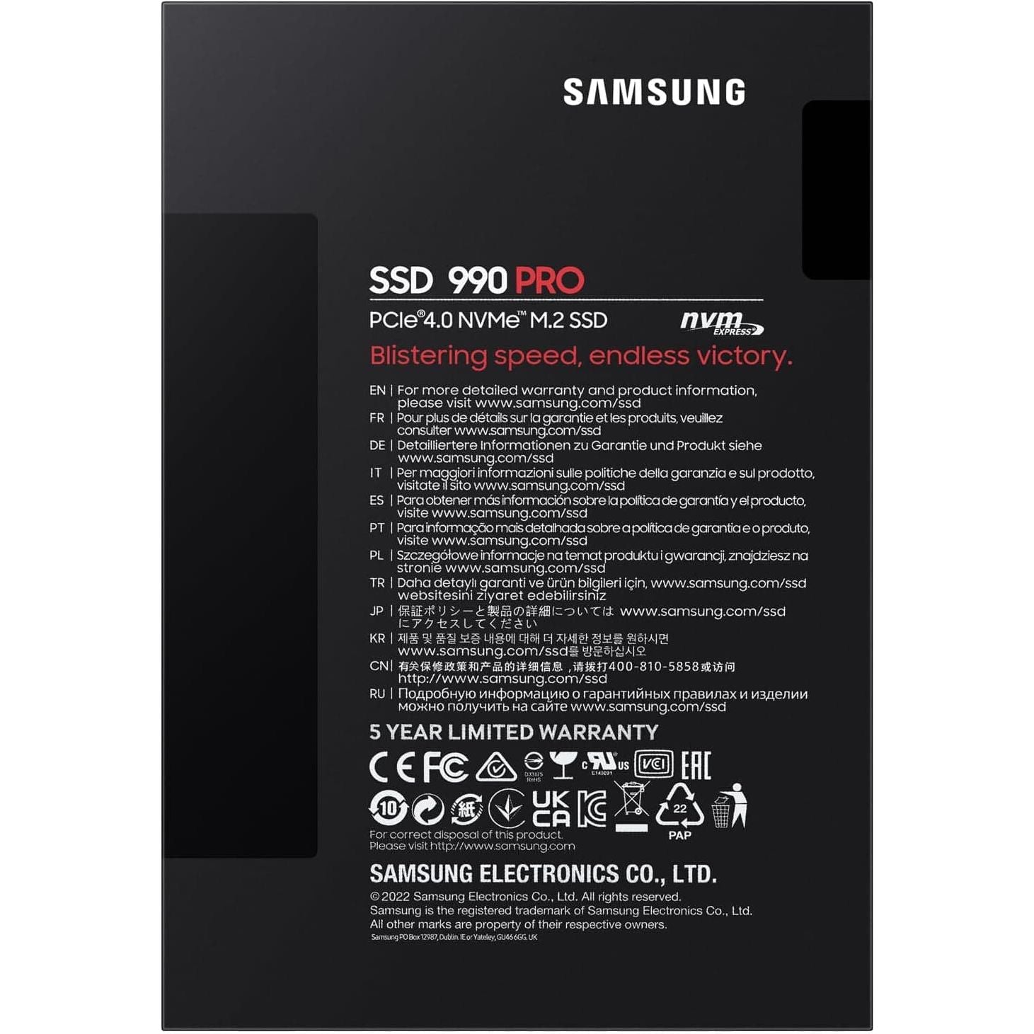 Buy Samsung,Samsung 990 PRO 4TB PCIe 4.0 NVMe Internal SSD - Gadcet UK | UK | London | Scotland | Wales| Near Me | Cheap | Pay In 3 | Internal Solid State Drive