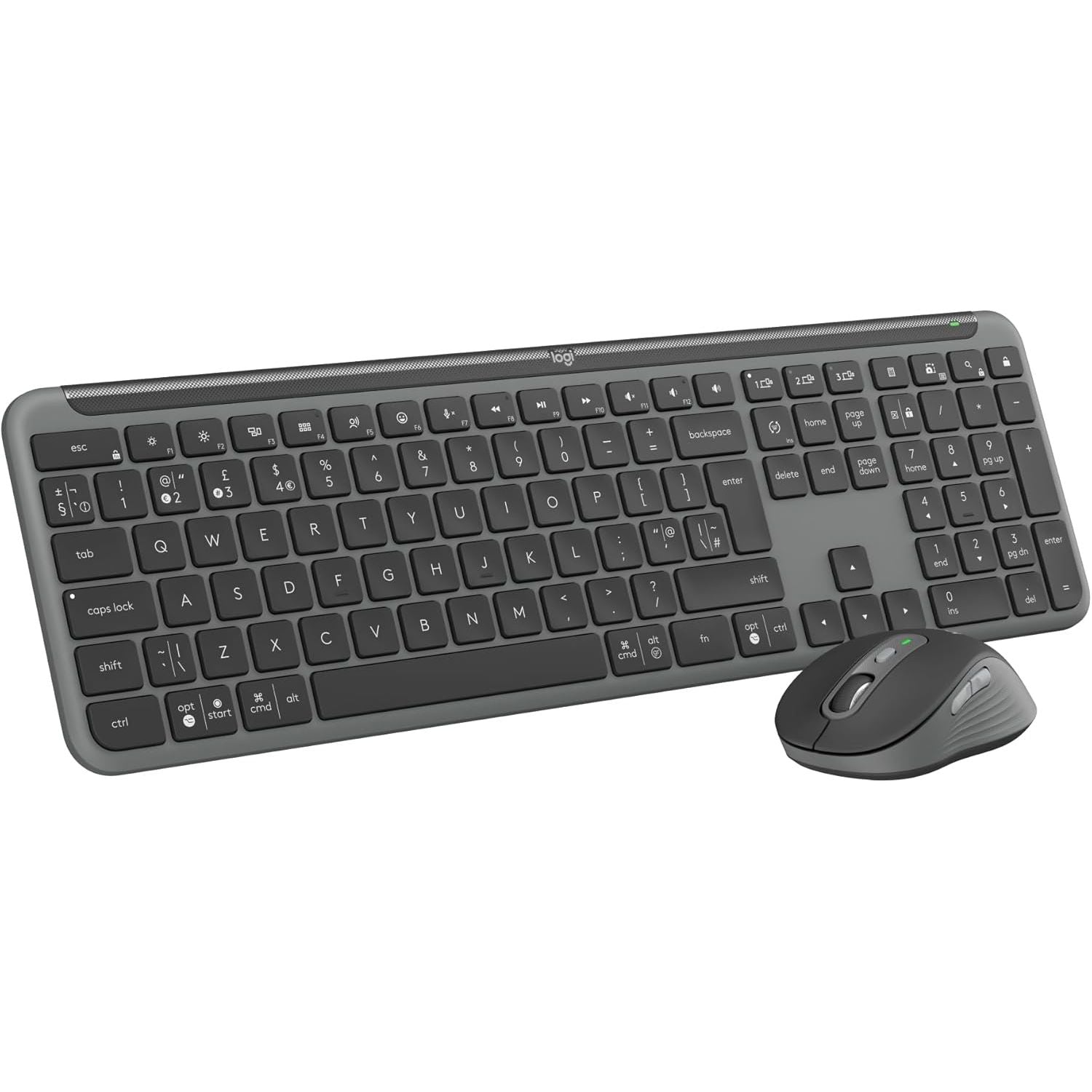 Buy Logitech,Logitech MK950 Signature Slim Wireless Keyboard & Mouse Combo – Bluetooth, Multi-Device, QWERTY UK, Graphite - Gadcet UK | UK | London | Scotland | Wales| Near Me | Cheap | Pay In 3 | Keyboards