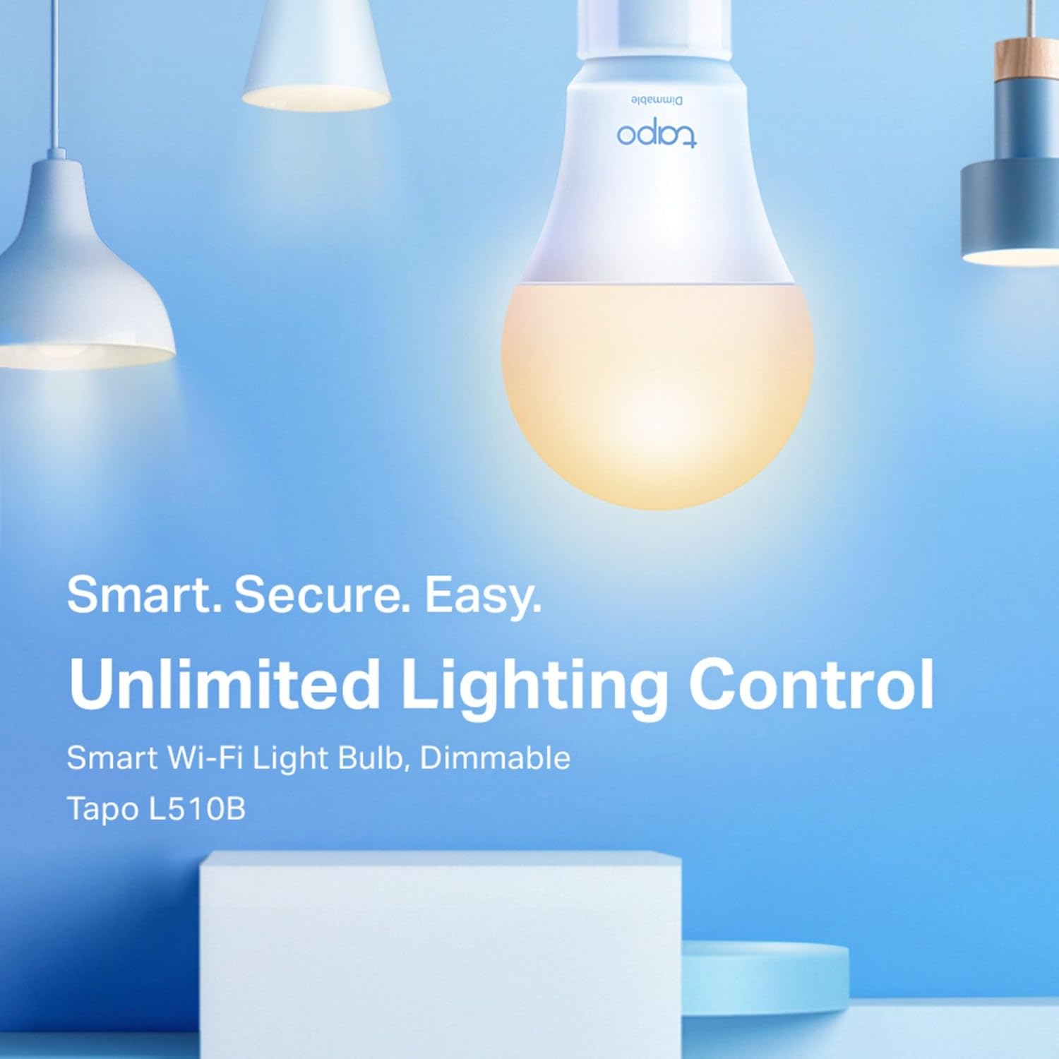 Buy Tapo,Tapo Smart Bulb B22 (2-Pack) – 8.3W Energy-Saving, Dimmable Warm White, Works with Alexa & Google Home, No Hub Required (Tapo L510B) [Energy Class F] - Gadcet UK | UK | London | Scotland | Wales| Near Me | Cheap | Pay In 3 | LED Light Bulbs